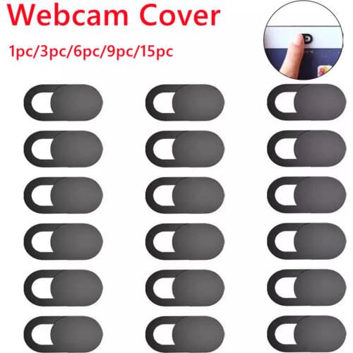 1/5/15pcs Webcam Cover Universal Mobile Phone Antispy Camera Cover Pad for Smartphone Tablet Laptop Lenses Privacy Safe Sticker