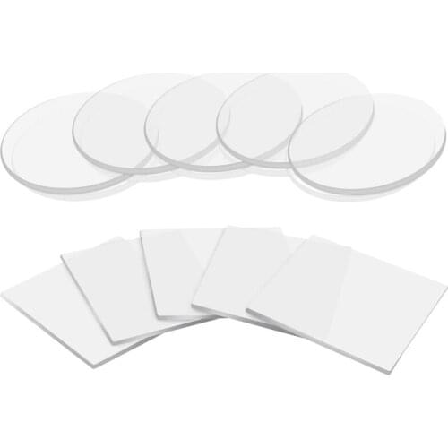 10Pcs Acrylic Double-Sided Tape Stickers 3M Transparent Traceless Reusable Waterproof Strong Sticker Multifunctional Home Tape