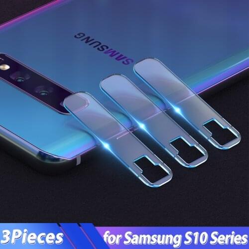 3Pcs HD Rear Camera len Film Cover Back Lens Protector For Sansung Note 10 S10E S10 S20 Plus S10Plus S20 Ultra Tempered Glass