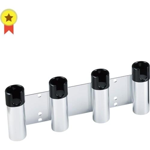 Aluminum Fishing Rod Holder Alloy Fishing Rod Bracket Holder Stand Support Rod Pole Fishing Tools LFH059