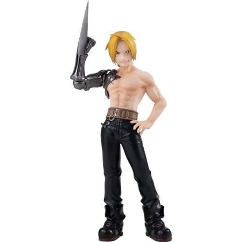 Fullmetal Alchemist Edward Elric Anime Action Figures 15Cm Japanese Peripherals Hand-Made Collection Model Toys Gifts