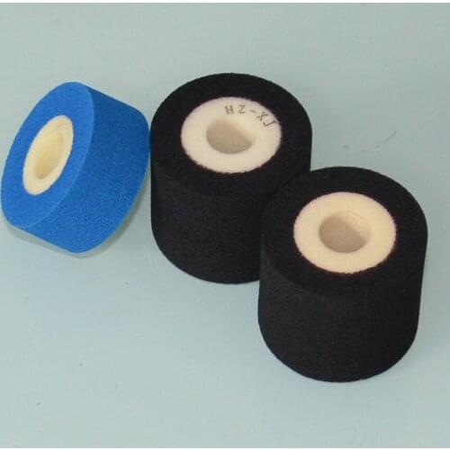 Black Diameter 36mm Height 32mm printer sponge roller for HZ 100 coding machine
