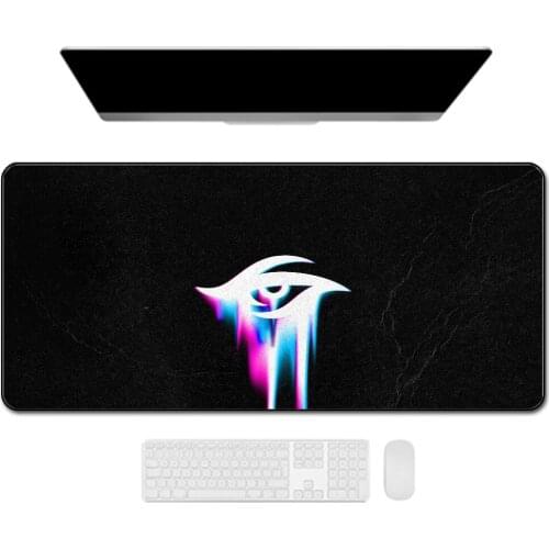 XGZ Black Anime Mouse Pad Xxl Rubber Game Accessories Table Mat Notebook Gamer Keyboard Mouse MousePad Gaming Carpet Non-slip