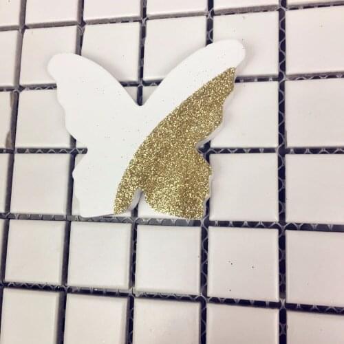 Ins Nordic style Wooden Butterfly hooked Kids room childs clothing shop decorative photography props Home craft ornament