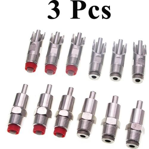 3PCS Pig Nipple Drinker Stainless Steel Automatic Waterer Fountain Sow Drinkering Watering Piggery Farm Tool Supplies Veterinary