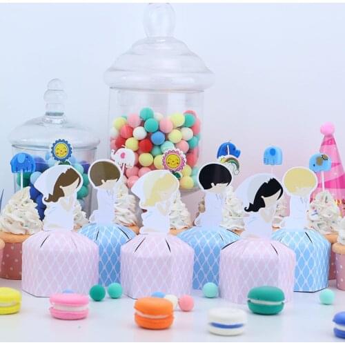 My First Communion Favor Box Candy Box Gift Box Cupcake Box Boy Kids Birthday Party Supplies Decoration Event Party Supplies