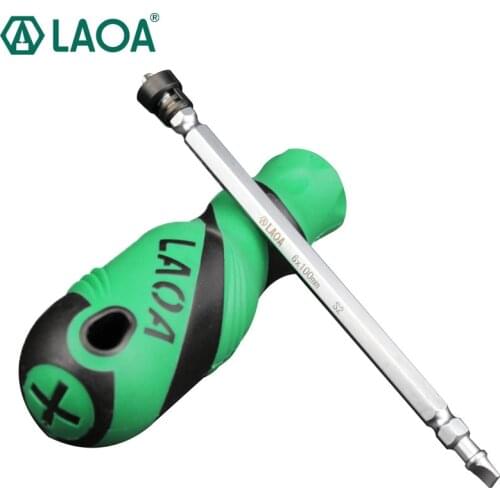 LAOA Multifunction Magnetic screwdriver Ph2 Screwdriver with Magnetism Ring Screw Driver Hand tools