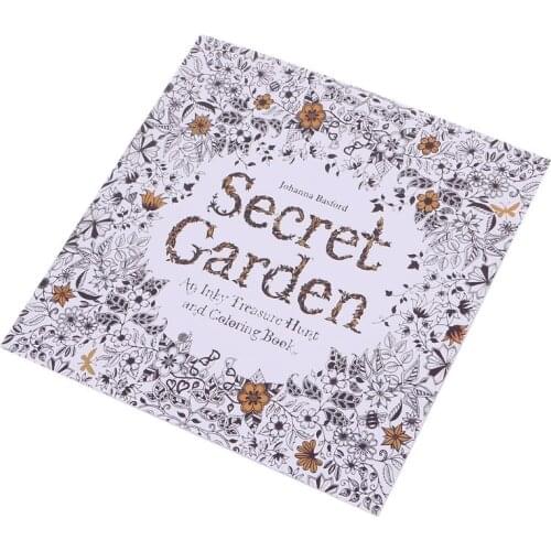 New An Inky Treasure Hunt and Coloring Book By Johanna Basford M2EC