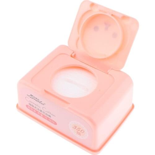 Disposable Ultra Thin Soft Facial Cleansing Cotton Pads, 350 Sheets Lovely Package