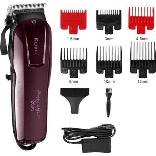 Kemei KM-2600 Carbon Steel Head Electric Razor professional hair clipper Trimmer Powerful Hair Shaving Machine Hair Cutting Tool