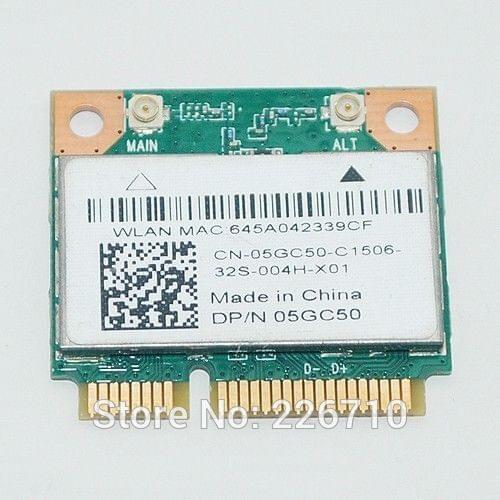 QCWB335 WLAN 802.11a 150Mbps 2.4GHz Half Mini PCI-E Wireless WIFI Card for Atheros Dell 5GC50 Inspiron 2350 3521 15R