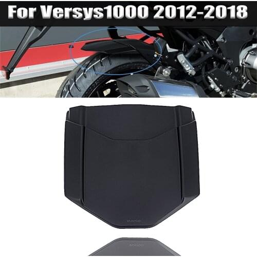 For Versys1000 2012-2018 Motorcycle Rear Rear Fender Extension Hugs Rear Fender for Kawasaki for Versys 1000 Accessories