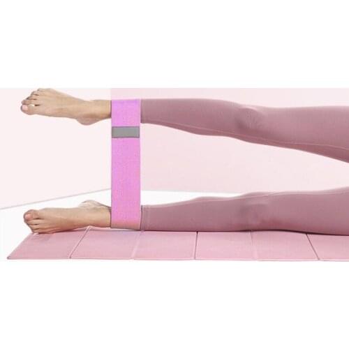 Yoga Training Squat Resistance Band Polyester Elastic Round Buttocks Hip Lifting Belt Fitness Rallying Buttocks Ring
