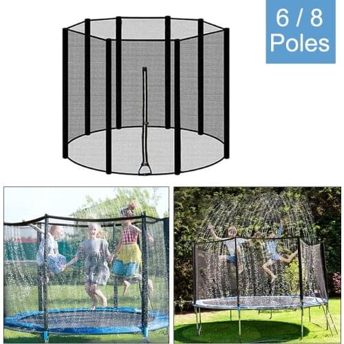 Trampoline Protective Net Durable Anti-fall Nylon Trampoline Safety Net Protection Fence Children Injury Prevention Trampoline