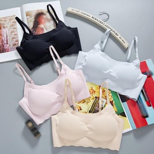 Women Bra Sport Top Breathable Push Up Bras Running Fitness Athletic Vest Wireless Brassiere Sleeping Sports Vest