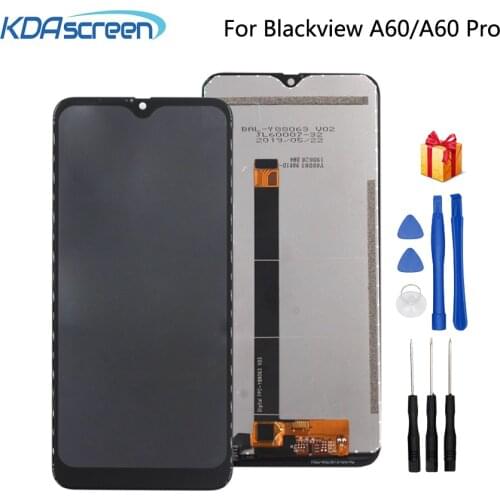 Original LCD For Blackview A60 LCD Display Touch Screen Assembly Repair Parts For Blackview A60 Pro Screen LCD Display +Tools