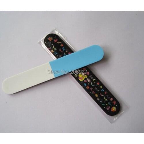 1pc NA-40 Nail File Buffer Manicure File Professional Nail Buffer with Nail Art Sticker in the back