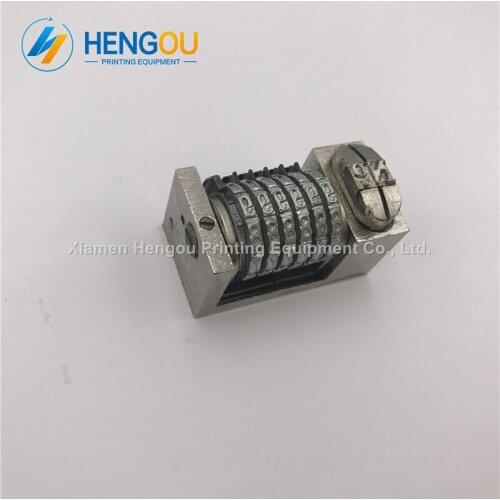 10 Pieces Good Quality 6 digits Numbering Machine for Letterpres jump mode 987654...backward