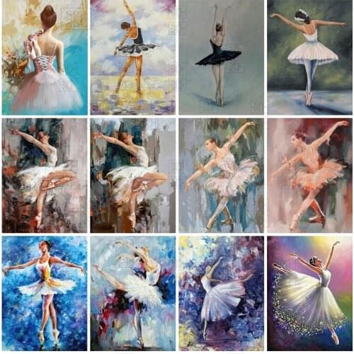 Diy Diamond Painting Decoration 5D Ballet Dancer Artwork Handmade Gift Fairy Art Picture of Rhinestones Home Wall Art Decoration