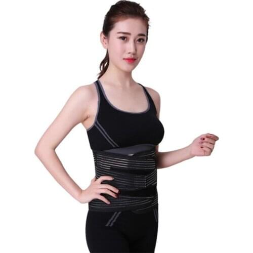 Breathable Lumbar Corset Orthopedic Back Support Women Medical Spine Support Lower Back Brace Waist Belt Men Belts XXL