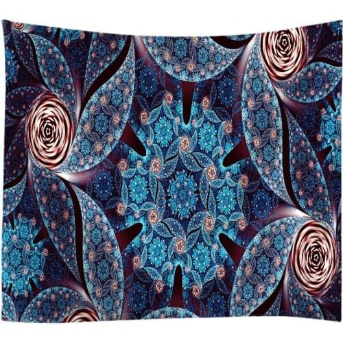 Dreamlike Mandala Tapestry Wall Hanging Sandy Beach Throw Rug Blanket Camping Tent Travel Mattress Bohemian Sleeping Pad