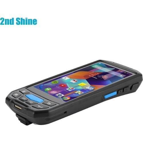Pda Laser Scanner 5 Inch 4g Smartphone Bluetooth Android Camera Nfc Gps Wifi Status Battery Style