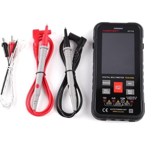 Auto Range Laser Range Finder 1000V 10A Digital Smart Multimeter AC DC Voltage Current Tester Auto Level Distance Meter