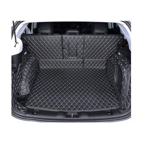 Best quality mats! Special car trunk mats for Jeep Compass 2018 2017 waterproof boot carpets cargo liner mats for Compass 2019