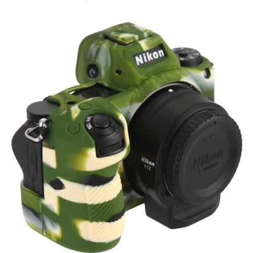 Z7 6 Soft Silicone Rubber Camera Protective Body Case Skin For Nikon Z7 Z6 Camera Bag protector Cover