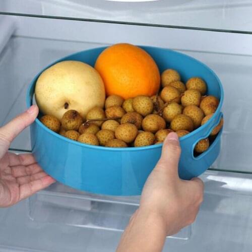 Newest 360 Rotating Tray Non Slip Racks Kitchen Storage Seasoning Containers For Spice Jar Snack Food Bathroom Tray Organizer