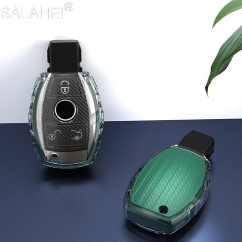 New Soft TPU Car Key Case Cover For Mercedes Benz A B R G Class GLK GLA GLC GLR W203 W204 W210 W176 W202 W463 W251 W212 W124