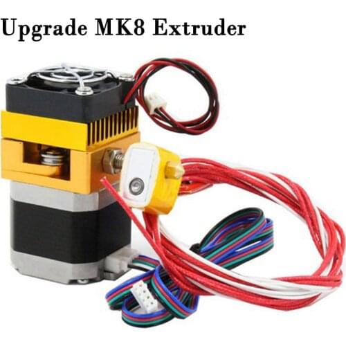 Upgrade MK8 Extruder 0.4mm/1.75mm Print Head ABS PLA filament for 3D Printer Makerbot Prusa