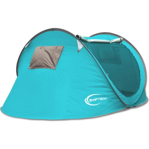 Large space wide 2-3-4persons pop up Spring camping tent outdoor tent automatic quick open beach tent