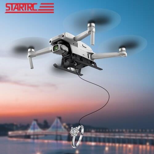 STARTRC DJI Mavic Air 2/Air 2S Drone Airdrop System with Landing Gear Wedding Proposal Delivery Dispenser Thrower Rescue Device