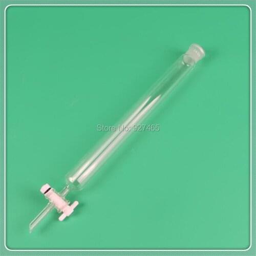 Glass Chromatography Column with PTFE stopcock,24/29