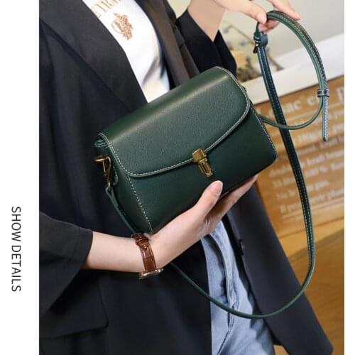 2021 New Shoulder Bag Exquisite Women Small Square Bag High Quality Leather Fashion Crossbody Bag For Women