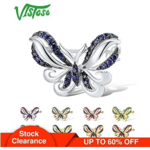 Броши бабочка на одежду VISTOSO China At AliExpress