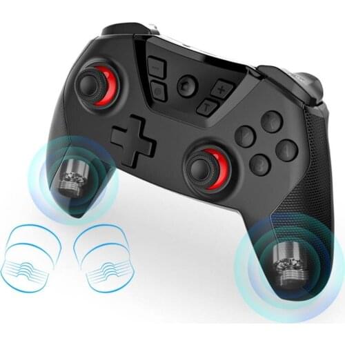 VODOOL New Dual Vibration Motor Turbo Wireless Bluetooth Gaming Controller Gamepad Joystick for N-Switch PRO Console PC Computer