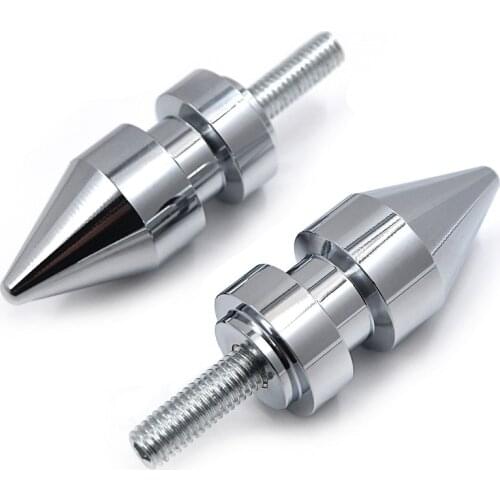 Aftermarket motorcycle parts Swingarm Spools For Ducati Honda Kawasaki Suzuki CBR1000RR 600RR 900RR 954RR RC51 RR Chrome