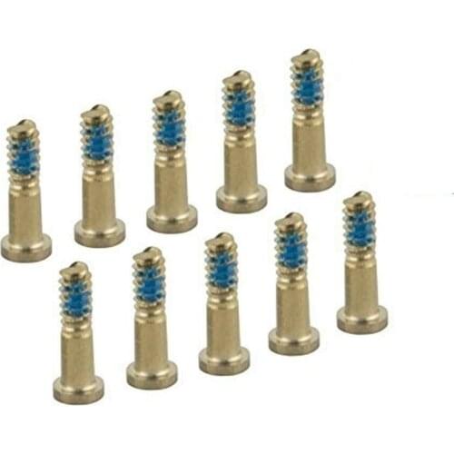 10Pcs/pack Silver/Black/Gold/Rose Gold Color Pentalobe Bottom Case Screws for iPhone 5/5S/SE/6/6 Plus/6S/6S Plus