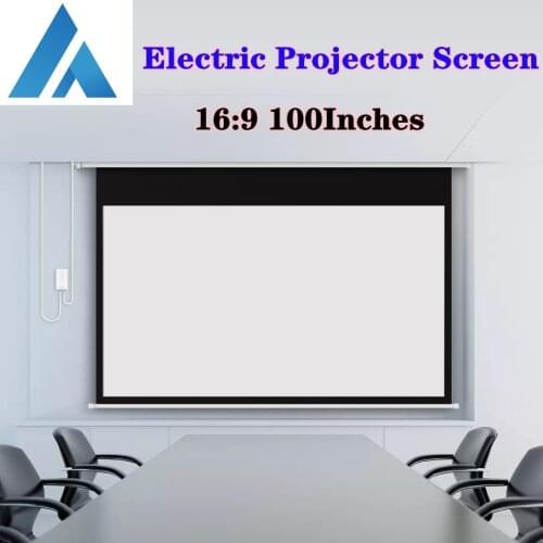 100 Inch Projector Screen Reflective Fabric for LED DLP Projector 3D HD Reflective Enhance Brightness Anti-light Screen Beamer