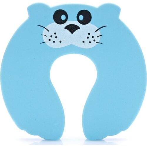 100% Brand New 2pcs Baby Animal Cartoon Jammers Stop Door stopper holder lock Safety Guard Finger Protect