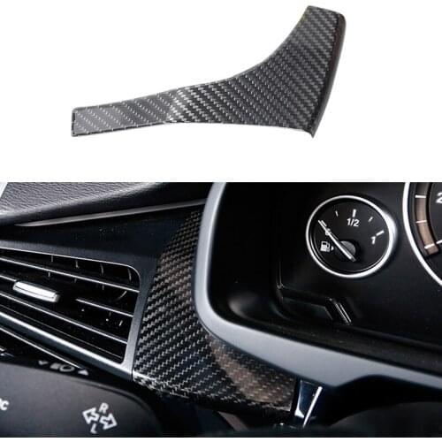 100% Real Carbon Fiber Air Vent Outlet Side Cover Trim Fit For BMW X5 F15 2014-2017 & X6 F16 2015-2017 car accessories