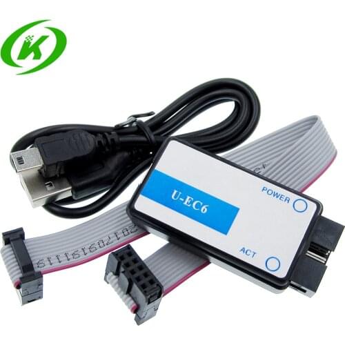 C8051F MCU emulator downloader U-EC6 EC6 Enterprise Edition to send firmware fix