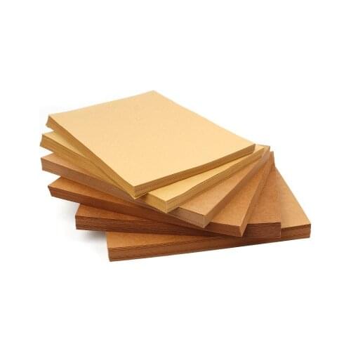 Hot Sale 70-200gsm High Quality A4 Brown Kraft Scrapbook Paper DIY Handmake Card Making Craft Paper Thick Cardboard Origami