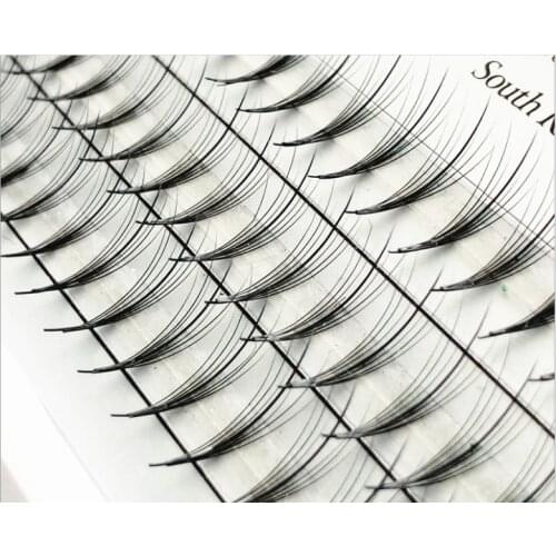 HBZGTLAD High Quality Pteris clouds hair 7D mink lashes flat hair Individual false eyelash extension Thick Fake Eye lash 8-12MM