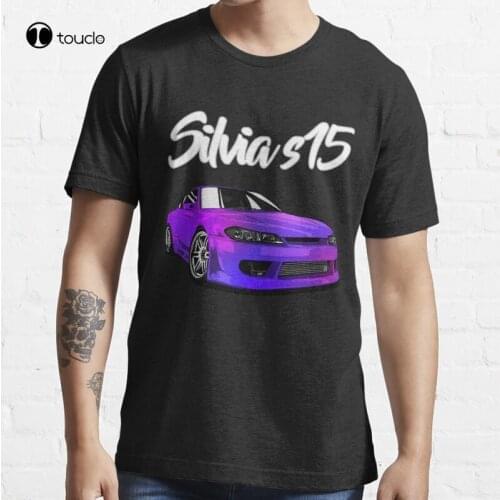 Nissann Silvia S15 Spec-R Sr20 Sr20Det Jdm Drift Driftcar T-Shirt Cotton Tee Shirt