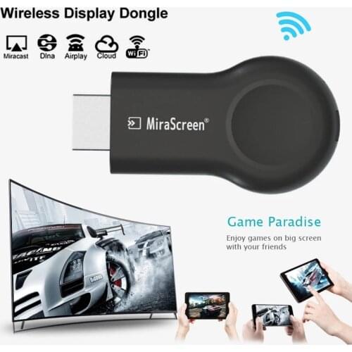 Mirascreen E8 Miracast Wireless DLNA AirPlay Mirror Same Screen 5G WIFI Display for iOS Android Dongle TV Stick PK Chromecast