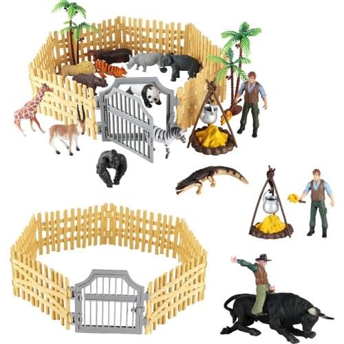 Simulation Farm Scene Model Toy Entertainment Farm Model for Boys Girls Toddlers