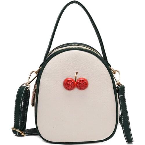 Fashion cartoon PU Leather Crossbody Bag For Women 2019 Travel Handbag Fashion Simple Shoulder Messenger Bag Lady Crossbody Bags